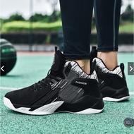 (05)Summer Sports Shoes Men's Shoes Breathable Basketball Shoes Large Size Shoes In The Middle To He