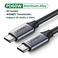UGREEN 1.5m 4K60HZ 60W USB C Fast Charging 4K60Hz Cord Video Cable QC4.0 20V3A Charger Data Line cab