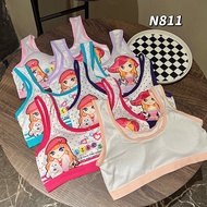 Children's Underwear Girls' Soft And Comfortable Foam Bra 8-16 Years Old Bust 20-34 Inches sport bra