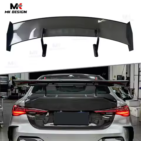 Pro Style Carbon Fiber Rear Swan Neck Wing for BMW 2 3 4 5 Series F87 G42 G22 G20 G30 G87 M2 F80 G80