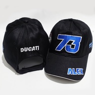 MOTO GP ALEX MARQUEZ 73 01 HAT - HAT RACING TEAMDucati - SNAPBACK - TRUCKER HAT - RACING HAT - ROSSI