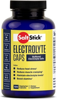 SaltStick Caps Electrolyte Supplement Capsules for Rehydration Exercise Hiking & Sports Recovery Glu