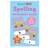 Spelling - three-letter words (Smart Tots Flash Cards) Cards