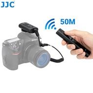 JJC Canon 50 Meter Radio Wireless Remote Control Stick DSLR Camera Shutter Release Cable Switch Cord for EOS R10 R8 R7 R6 Mark II RP Ra R M5 M6 850D 800D 760D 200D II 100D 90D 80D 77D 70D 60Da 60D 750D 700D 650D 600D 550D 500D 250D 1500D 1300D G5X SX70 HS