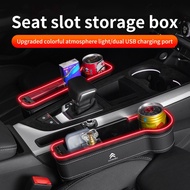 Car Seat Gap Storage Box Leather Storage Box Accessories For Citroen Berlingo Saxo C3 C5 C4 C1 C2 Ds3 Grand Picasso Elysee G