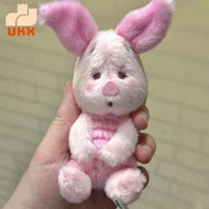UKX Cartoon Disney Pig Plush Keychain Cute Dozing Pink Pig Plush Pendant Plush Toy Zipper Bapa Decor