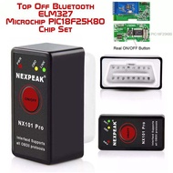 OBD2 NEXPEAK NX101 Pro ELM327 V1.5 Bluetooth OBD2 with Microchip Pic18F25K80 by ManiStore