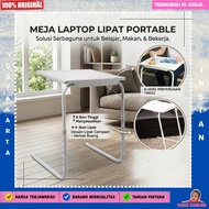 Table Mate II Portable Adjustable Folding Laptop Table Height 51x39.5cm - TM2 - White