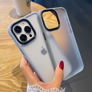 Frosted Shock-Resistant Phone Case iphone 16 15 14 13 12 11 pro max 7 8 plus xr mini iphone case