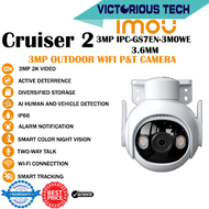 IMOU Cruiser 2 5MP/3MP Smart WiFi CCTV: Outdoor Security Waterproof Camera with Night Vision