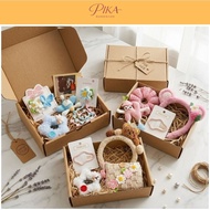 Cute birthday gift set for children - Wool flower gift set, birthday, Holiday gift