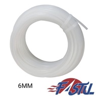 10METER 6MM x 4MM FASTUL NYLON TUBE (WHITE)