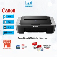 CANON E410 ALL-IN-ONE PRINTER (PRINT / SCAN / COPY / 3 YEARS WARRANTY / 1 TO 1 EXCHANGE)