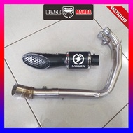 Knalpot Kolong Sakura Slash Fullsystem Ninja250 R25 MT25 CBR250RR Z250 RRmono dll