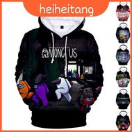 Colorful Among Us Hoodie For Daily Wear And Costume Parties