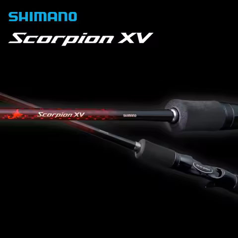 Shimano Scorpion XV Fishing Rod 2 Piece Spinning Casting FF/F/R 1.22M-1.98M FUJI Ring Portable Rod F