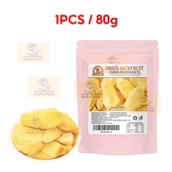 Mr.Squirrel Dried Jackfruit Chips Vacuum Dried Fruit Vegan Healthy Snacks 100% Vietnam Jackfruit