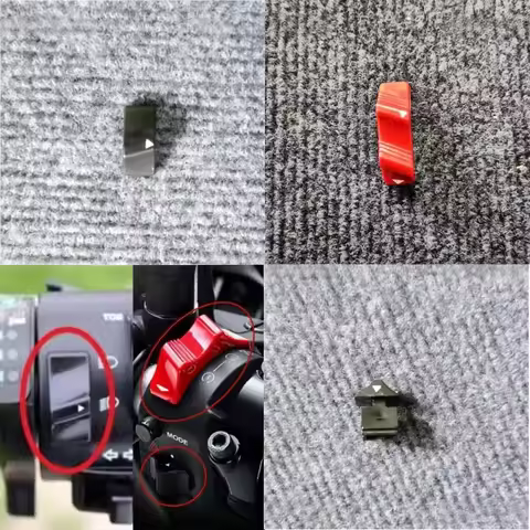 Motorcycle ABS Injection Flameout Ignition Far and Near Warning Switch Button Fit for Yamaha MT07 MT