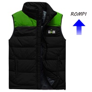  Men's Vest with GOJEK Logo Full Embroidery Latest GOJEK motorcycle taxi vest/ GOJEK motorcycle taxi