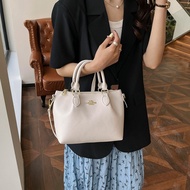 New COA Korean Version Simple Shoulder Bag Pleated High-quality Crossbody Bag Mini Commuting Bag