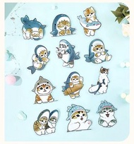 現貨‼️mofusand 鯊魚貓貓貼紙