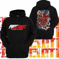 jaket sweater hoodie prostreet x kohaku v2 - fiksi.co - navy l