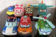 Robocar Poli 救援小英雄波力Toy Cars Set + 1 ( 全正版）