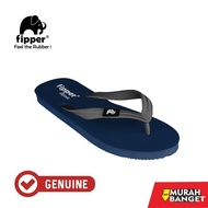 Men's house slippers - Fipper Classic Blue Snorkel / Grey