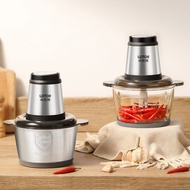 小浣熊绞肉机家用电动不锈钢小型多功能绞馅搅拌打蒜泥器碎肉菜机LOTOR Electrical Multifunctional Blender Mix Food Meat Mincer Grinder