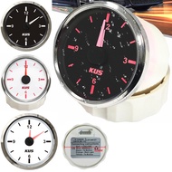 KUS 52mm Clock Gauges Clock Meters 12v/24v Time Gauges Suitable for Auto Boat Motor Home Vessel Yach