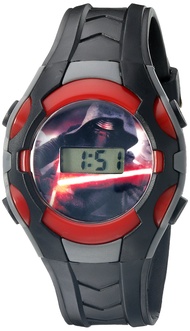 Star Wars Star Wars Kids' SWM3018 Digital Display Analog Quartz Black Watch