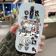 HP Phone Case For OPPO F11 F11 Pro A9 2019 A9x Case Silicone Phone Case Softcase Icon Pattern Sports