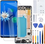 Display Screen for Samsung Galaxy S10 4G TFT G973F G973U G973W LCD Screen Replacement Assembly Kit (