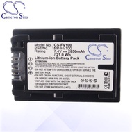 CS Battery Sony DCR-SX44 / DCR-SX44/L / DCR-SX44/R Battery 2850mah CA-FV100
