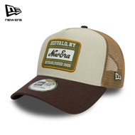 New Era 9FORTY E-Frame Trucker Patch Brown Snapback Cap