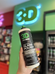 3D Glass Polish / 3D ACA 510 น้ำยาขัดคราบน้ำฝังแน่น และรอยขีดข่วนบนกระจกรถ นำเข้าจาก USA ขายดีที่สุด
