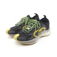 【二手】Gucci 雙G互扣運動鞋，黑色，其他，男士運動鞋，二手 B