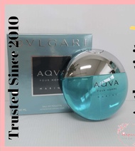 [SG SELLER - 100% AUTHENTIC] Bvlgari Aqva Pour Homme Marine Eau de Toilette spray 100ml