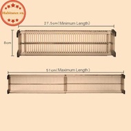 TATER 2Pcs Adjustable Drawer Divider Organiser DIY Room Kitchen Storage Separators VN