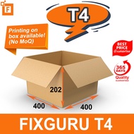 Fixguru T4 Carton Box 40 X 40 X 20.2cm. Small Medium Boxes. Moving, Storage, Courier.
