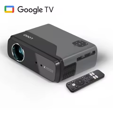 A8+ Upgrade 1200ANSI Lumens Google TV 4K 8K Movie Projectors Android 14.0 Dongle Projector With NFC 