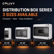 2 Way 8 Way 12 Way MCB Distribution Box, DB Box, MCB Box, Kotak DB, Circuit Breaker Enclosure, Mini 