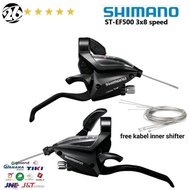 SHIMANO ST-EF500 3 X 8 SPEED BRAKE SHIFTER SET ORIGINAL AND TRUSTED BICYCLE GEAR OPERATION