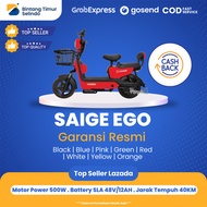 Sepeda Listrik Saige Ego 500 Watt - Garansi Resmi