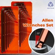 全城熱賣 - 【S2合金鋼鍛造】內六角扳手套裝 梅花扳手 六角批 六角匙 6棱形六角螺絲批組合 萬能型居家必備工具套裝