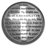 Lords Prayer 1 oz .999 Silver Round 1oz