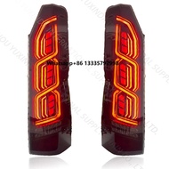 Car LED Taillights for Toyota Hiace 200 2005-2018 Hiace 300 2019-2024 Water Running Light 05-18 19-2