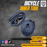 Bicycle inner tube tiub Basikal  12" 16" 18" 20" 26" 27.5" 29" MTB (1pc) FATBIKE INNER TUBE 26"