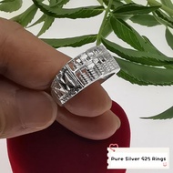 Cincin Silver 925 (Abacus / Sempoa) (Big)/Cincin Lekaki[Ready Stock]