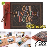 Retro Kraft Our Adventure Book 40Sheets DIY Photo Album Scrapbook Memory Book